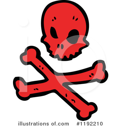 Skull And Crossbones Clipart #1192210 by lineartestpilot