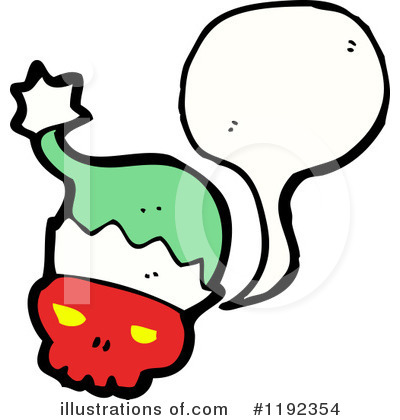 Christmas Hat Clipart #1192354 by lineartestpilot
