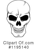 Skull Clipart #1195140 by Vector Tradition SM