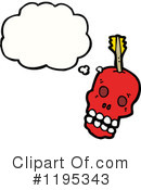 Skull Clipart #1195343 by lineartestpilot