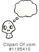 Skull Clipart #1195410 by lineartestpilot