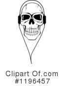 Skull Clipart #1196457 by Vector Tradition SM
