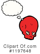 Skull Clipart #1197648 by lineartestpilot