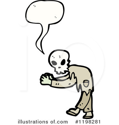 Royalty-Free (RF) Skull Clipart Illustration by lineartestpilot - Stock Sample #1198281