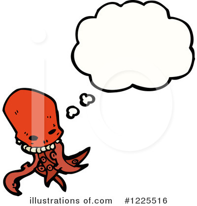 Octopus Clipart #1225516 by lineartestpilot