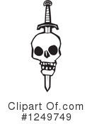 Skull Clipart #1249749 by xunantunich