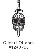 Skull Clipart #1249750 by xunantunich