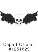 Skull Clipart #1251629 by BNP Design Studio