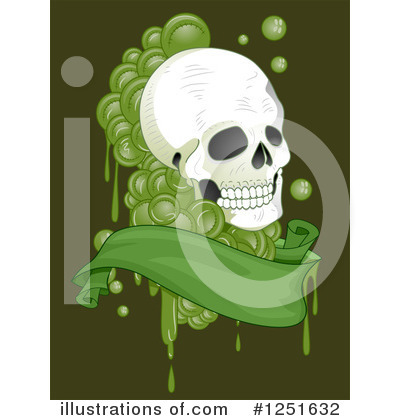Royalty-Free (RF) Skull Clipart Illustration by BNP Design Studio - Stock Sample #1251632