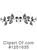 Skull Clipart #1251635 by BNP Design Studio