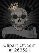 Skull Clipart #1263521 by Pushkin
