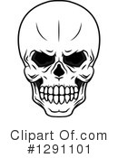 Skull Clipart #1291101 by Vector Tradition SM