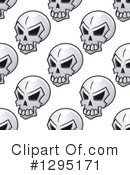 Skull Clipart #1295171 by Vector Tradition SM