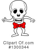 Skull Clipart #1300344 by LaffToon