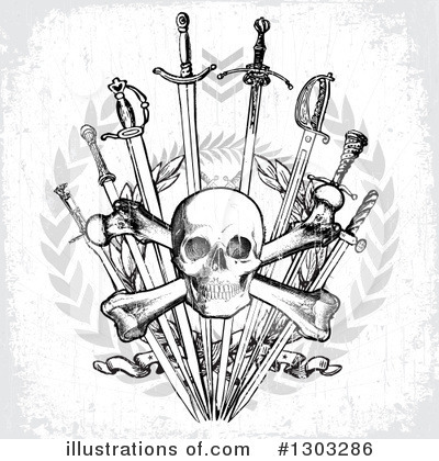 Skull Clipart #1303286 by BestVector