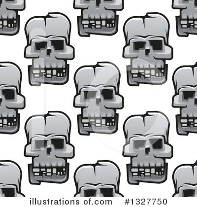 Royalty-Free (RF) Skull Clipart Illustration by Vector Tradition SM - Stock Sample #1327750