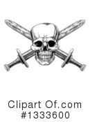 Skull Clipart #1333600 by AtStockIllustration
