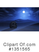 Skull Clipart #1351565 by KJ Pargeter