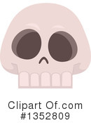 Skull Clipart #1352809 by BNP Design Studio
