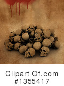 Skull Clipart #1355417 by KJ Pargeter
