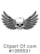 Skull Clipart #1355531 by AtStockIllustration