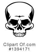 Skull Clipart #1394171 by AtStockIllustration