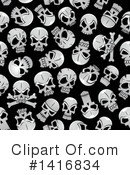 Skull Clipart #1416834 by Vector Tradition SM