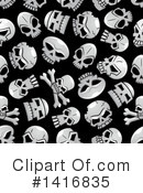 Skull Clipart #1416835 by Vector Tradition SM
