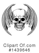 Skull Clipart #1439646 by AtStockIllustration
