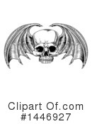 Skull Clipart #1446927 by AtStockIllustration