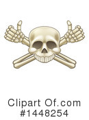 Skull Clipart #1448254 by AtStockIllustration
