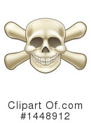 Skull Clipart #1448912 by AtStockIllustration