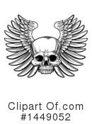 Skull Clipart #1449052 by AtStockIllustration
