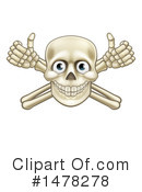 Skull Clipart #1478278 by AtStockIllustration