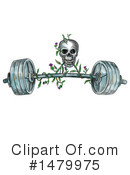 Skull Clipart #1479975 by patrimonio