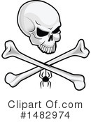 Skull Clipart #1482974 by Vector Tradition SM