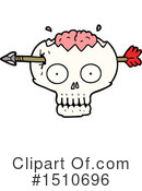 Skull Clipart #1510696 by lineartestpilot