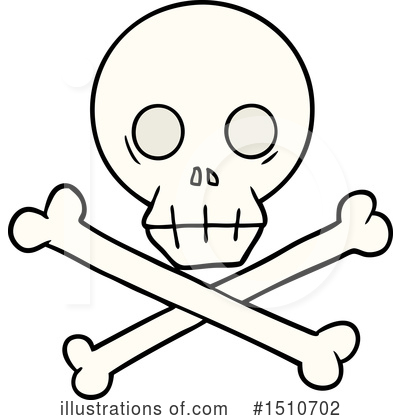 Royalty-Free (RF) Skull Clipart Illustration by lineartestpilot - Stock Sample #1510702