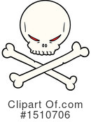 Skull Clipart #1510706 by lineartestpilot
