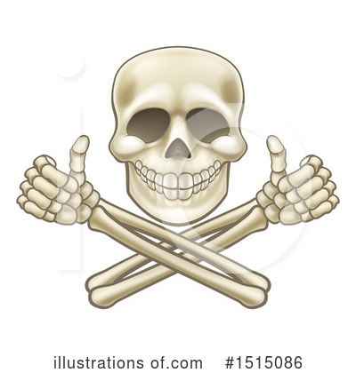 Skeleton Clipart #1515086 by AtStockIllustration