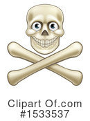 Skull Clipart #1533537 by AtStockIllustration