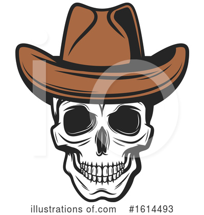 Royalty-Free (RF) Skull Clipart Illustration by Vector Tradition SM - Stock Sample #1614493