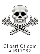 Skull Clipart #1617962 by AtStockIllustration