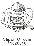 Skull Clipart #1620310 by patrimonio