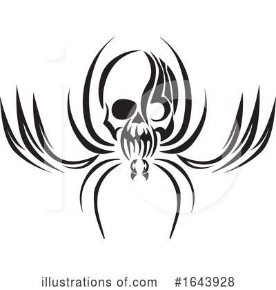 Royalty-Free (RF) Skull Clipart Illustration by Morphart Creations - Stock Sample #1643928