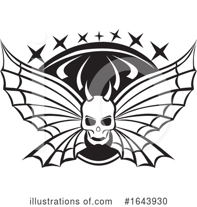 Skull Clipart #1643930 by Morphart Creations