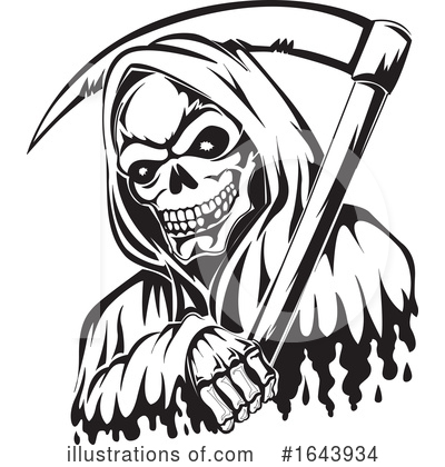 Royalty-Free (RF) Skull Clipart Illustration by Morphart Creations - Stock Sample #1643934