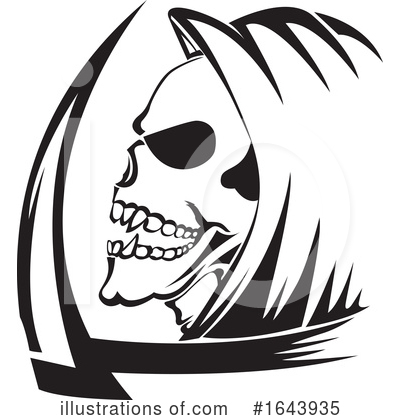 Royalty-Free (RF) Skull Clipart Illustration by Morphart Creations - Stock Sample #1643935