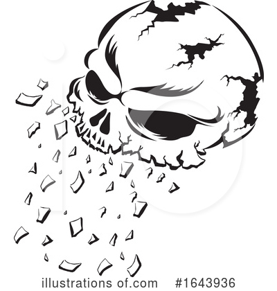 Royalty-Free (RF) Skull Clipart Illustration by Morphart Creations - Stock Sample #1643936
