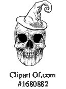 Skull Clipart #1680882 by AtStockIllustration